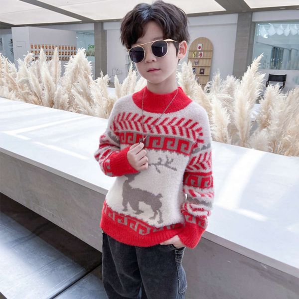 2020 new korean children's foreign sweater animal color matching handsome boy's bottom coat, Blue
2020 new korean children's foreign sweater animal color matching handsome boy's bottom coat, Blue