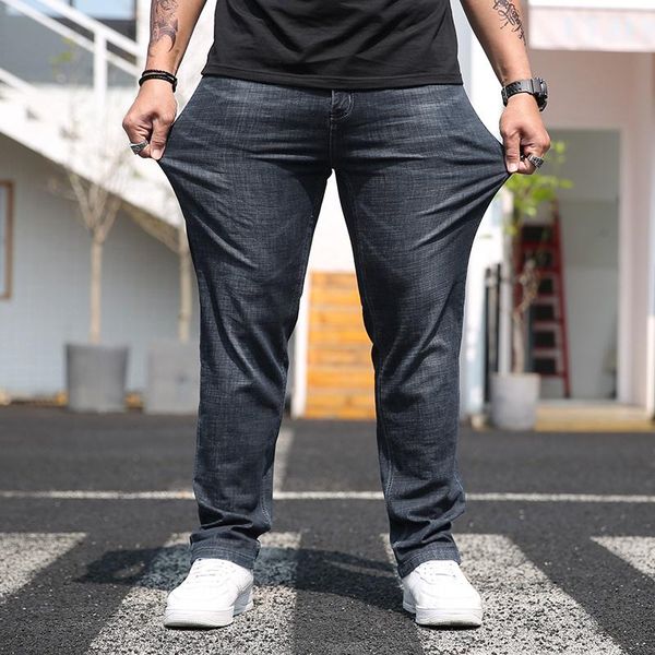 men's jeans justar autumn and winter stretch pants oversized casual, Blue
men's jeans justar autumn and winter stretch pants oversized casual, Blue