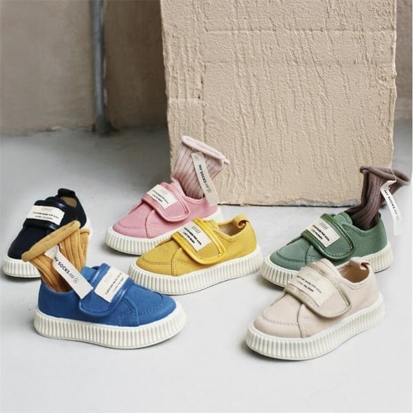 spring autumn korean style candy color hool&loop canvas shoes for boys and girls fashion casual soft sole sneakers 201113, Black;grey
spring autumn korean style candy color hool&loop canvas shoes for boys and girls fashion casual soft sole sneakers 201113, Black;grey