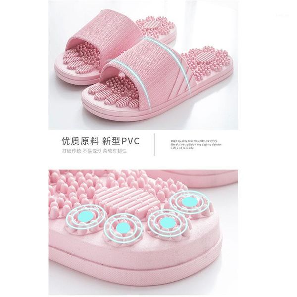 foot massage sandals female couple indoor bathroom anti-skid soft bottom summer slippers for men women shoes home 20201, Black
foot massage sandals female couple indoor bathroom anti-skid soft bottom summer slippers for men women shoes home 20201, Black