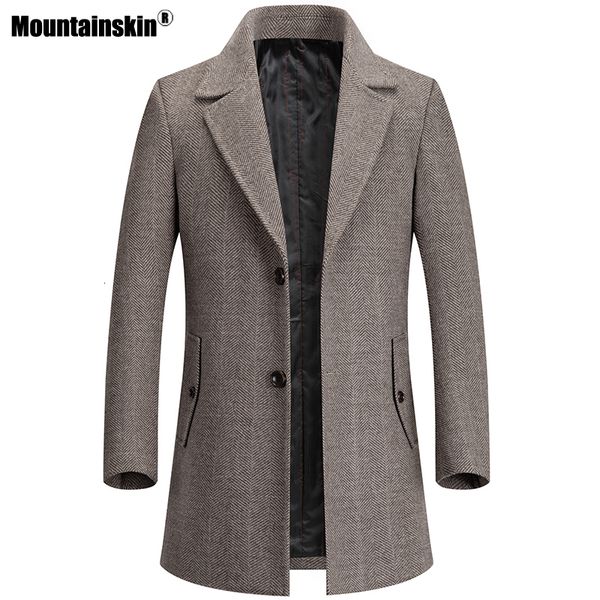 mountainskin new men's solid wool winter autumn mens windproof thick warm long coats windbreaker male mt020
mountainskin new men's solid wool winter autumn mens windproof thick warm long coats windbreaker male mt020