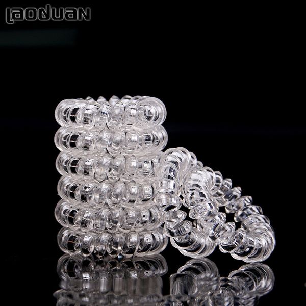 10pcs scrunchie transparent telephone wire elastic bands for children headwear hair accessories
10pcs scrunchie transparent telephone wire elastic bands for children headwear hair accessories