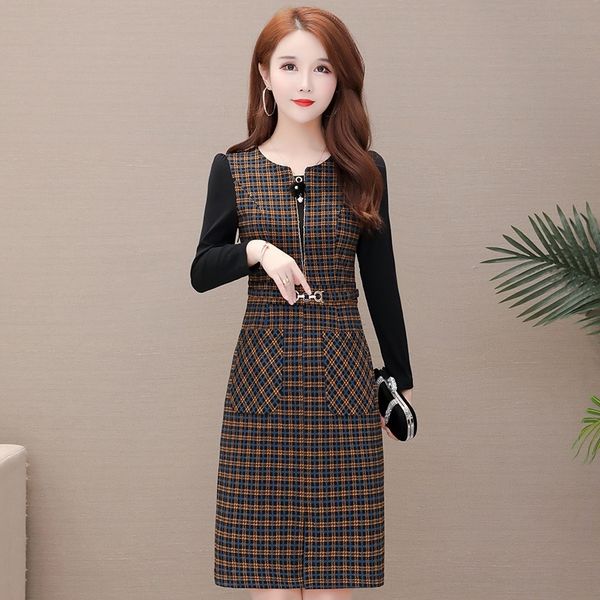 nob5s spring autumn dress women's spring 2020 buttock style formal dresswomen's dress in korean version with bo waistband and thin, Black;gray
nob5s spring autumn dress women's spring 2020 buttock style formal dresswomen's dress in korean version with bo waistband and thin, Black;gray