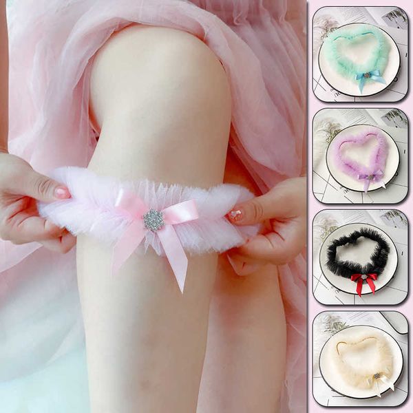 bowknot lace flower crystal wedding belt bridal thigh leg garter ring for women/female/bride decor, Black;white
bowknot lace flower crystal wedding belt bridal thigh leg garter ring for women/female/bride decor, Black;white