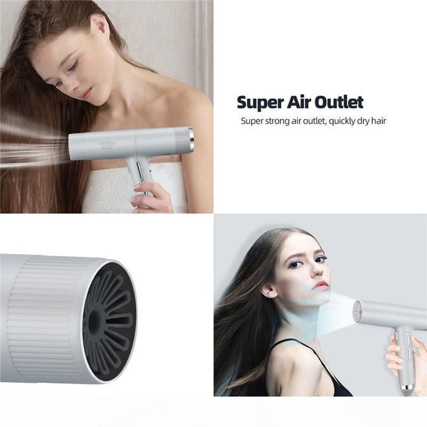 1600w hair dryer negative ion hair care blow dryer cold hair blow adjustment speed hairdryer collecting disffuser nozzle, Silver
1600w hair dryer negative ion hair care blow dryer cold hair blow adjustment speed hairdryer collecting disffuser nozzle, Silver