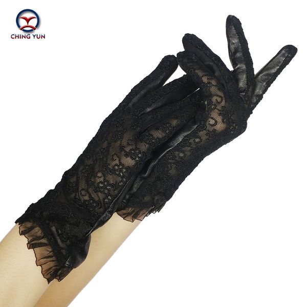 ching yun women lace gloves new spring woman ultra-thin gloves leather solid women' fashion soft sheepskin ladies gloves 201104, Blue;gray
ching yun women lace gloves new spring woman ultra-thin gloves leather solid women' fashion soft sheepskin ladies gloves 201104, Blue;gray