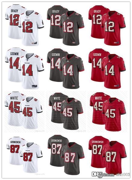 men women youth tampa bay buccaneers 14 chris godwin 12 tom brady 87 rob gronkowski 45 devin white custom football jerseys, Black;red
men women youth tampa bay buccaneers 14 chris godwin 12 tom brady 87 rob gronkowski 45 devin white custom football jerseys, Black;red