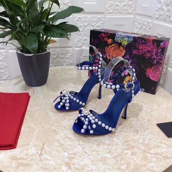 2020 pink bow pearls with high heel sandals fairy style slim heel buckle sandals, Black
2020 pink bow pearls with high heel sandals fairy style slim heel buckle sandals, Black