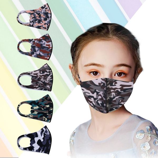 print breathable dustproof 1pc camouflage washable and reusable mask designed children for outdoor masque
print breathable dustproof 1pc camouflage washable and reusable mask designed children for outdoor masque