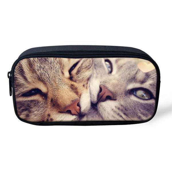 3d cat animal women cosmetic case female make up bags student pen pencil case pen box holder school & office supply
3d cat animal women cosmetic case female make up bags student pen pencil case pen box holder school & office supply
