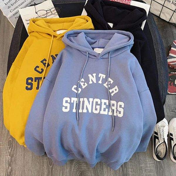 hoodies women large size leisure letter printed long sleeve hooded womens pullover soft cotton korean style ladies sweatshirts, Black
hoodies women large size leisure letter printed long sleeve hooded womens pullover soft cotton korean style ladies sweatshirts, Black