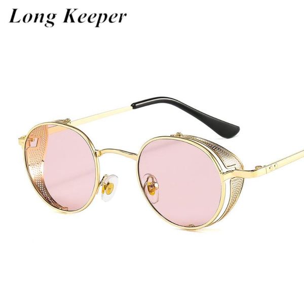 sunglasses 2021 fashion steampunk men women brand designer vintage round metal frame sun glasses male uv400 shades, White;black
sunglasses 2021 fashion steampunk men women brand designer vintage round metal frame sun glasses male uv400 shades, White;black
