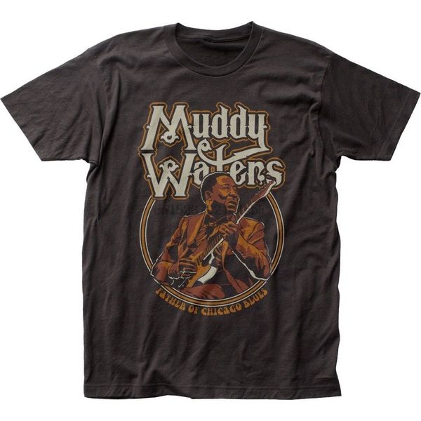 authentic muddy waters father of chicago blues soft t-shirt s m l x 2x sport hooded sweatshirt hoodie