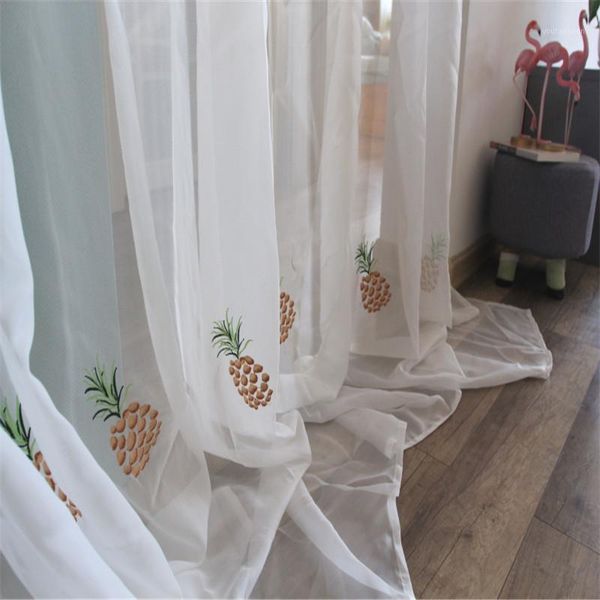 curtain & drapes embroidery pineapple tulle curtains pastoral style voile floral window decorative cortinas for bedroom living room drape pa
curtain & drapes embroidery pineapple tulle curtains pastoral style voile floral window decorative cortinas for bedroom living room drape pa
