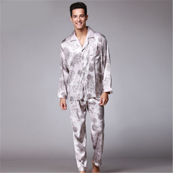 mens casual sleepwear fashion long sleeve cardigan buttons lapel trousers 2pcs sets pajamas spring male new loose home two piece suit, Black;brown
mens casual sleepwear fashion long sleeve cardigan buttons lapel trousers 2pcs sets pajamas spring male new loose home two piece suit, Black;brown