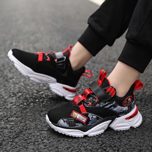 sports children's 2021 spring and autumn fashion woven breathable soft soled middle school boys' running sho, Black;red
sports children's 2021 spring and autumn fashion woven breathable soft soled middle school boys' running sho, Black;red