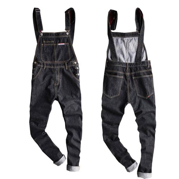 jeans men 2020 men's modis oversized denim workwear men's denim bib pants slim pants suspenders ing, Blue
jeans men 2020 men's modis oversized denim workwear men's denim bib pants slim pants suspenders ing, Blue