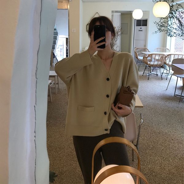 flower 19 autumn b in yong lazy fashion superfine wool wool two color loose cardigan c4pf5, White;black
flower 19 autumn b in yong lazy fashion superfine wool wool two color loose cardigan c4pf5, White;black
