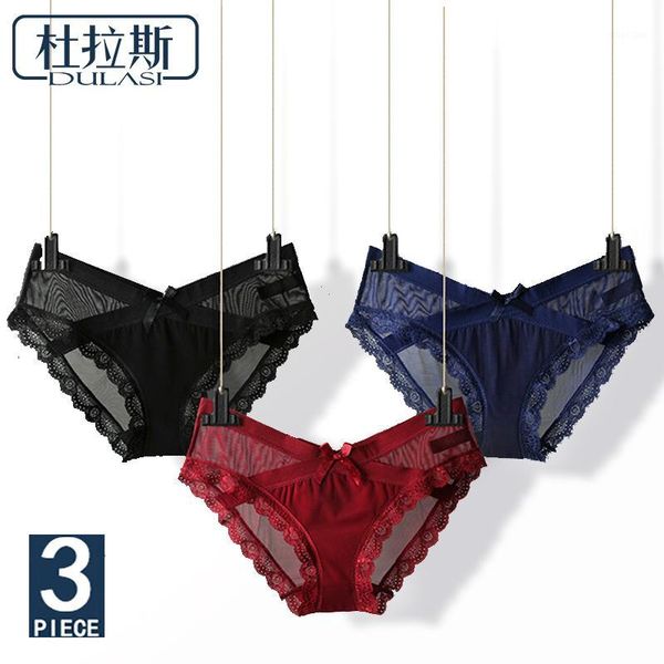 women's underwear panties transparent mesh breathable briefs low-rise bow floral panty for ladies girls dulasi 3pcs/lot1, Black;pink
women's underwear panties transparent mesh breathable briefs low-rise bow floral panty for ladies girls dulasi 3pcs/lot1, Black;pink