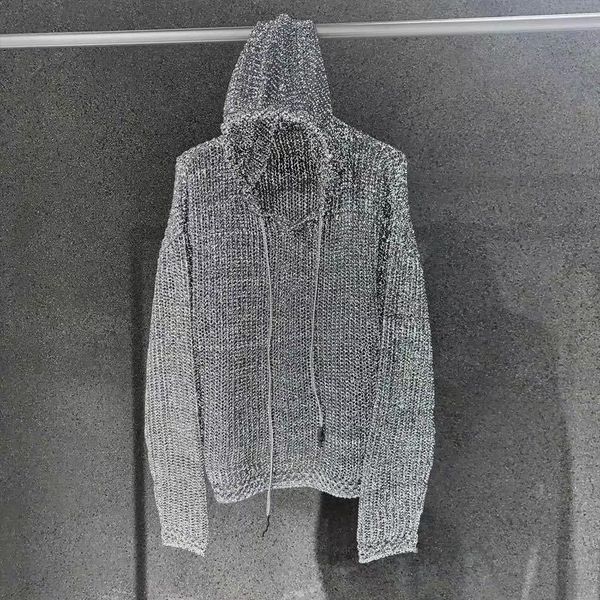 reflexive knitted hoodie long-sleeved silver loosed inspired brilliance on dark woman's clothing jddb, White;black
reflexive knitted hoodie long-sleeved silver loosed inspired brilliance on dark woman's clothing jddb, White;black