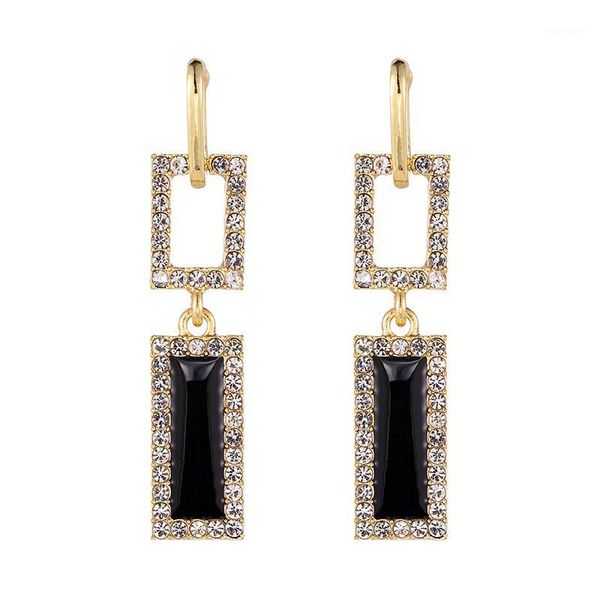 Zircon Rectangular Shiny Alloy Earrings Woman Korea New 2020 Accessories Banquet Jewelry Birthday Girl Gift1, Golden;silver
Zircon Rectangular Shiny Alloy Earrings Woman Korea New 2020 Accessories Banquet Jewelry Birthday Girl Gift1, Golden;silver