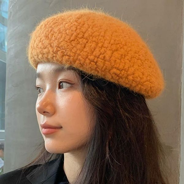 angora hair beret autumn and winter warm ins painter's hat korean bud hat jns020, Blue;gray
angora hair beret autumn and winter warm ins painter's hat korean bud hat jns020, Blue;gray