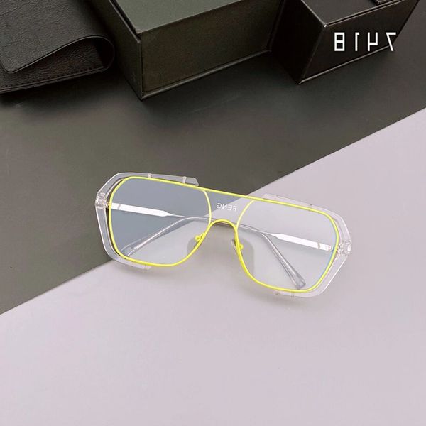 blthe same big frame, ins personality integration, men's show thin, women's round face korean fashion sunglasses cool and windproo, White;black
blthe same big frame, ins personality integration, men's show thin, women's round face korean fashion sunglasses cool and windproo, White;black
