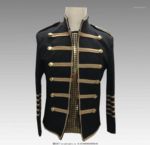 men's suits & blazers men's performance court suit nightclub party celebration singer stage wear men slim fit dress blazer chorus, White;black
men's suits & blazers men's performance court suit nightclub party celebration singer stage wear men slim fit dress blazer chorus, White;black