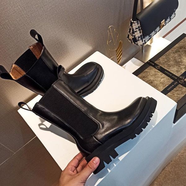 boots yeung mi mona's same mid sleeve summer 2021 thick soled high rise retro chelsey short1, Black
boots yeung mi mona's same mid sleeve summer 2021 thick soled high rise retro chelsey short1, Black