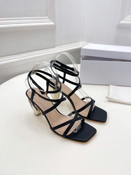 rhodes spring/summer 2022 vintage strapless high heels womens sandals calf leather soles with 7.5cm heel height, Black
rhodes spring/summer 2022 vintage strapless high heels womens sandals calf leather soles with 7.5cm heel height, Black