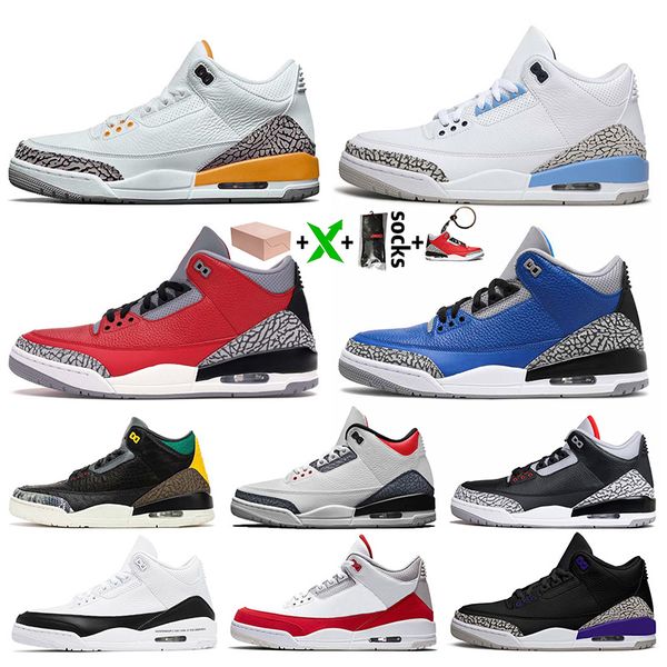 with box new jumpman 3 3s unc satin jordan retro basketball shoes laser orange 2020 red cement blue seoul mens trainers sneakers, White;red
with box new jumpman 3 3s unc satin jordan retro basketball shoes laser orange 2020 red cement blue seoul mens trainers sneakers, White;red