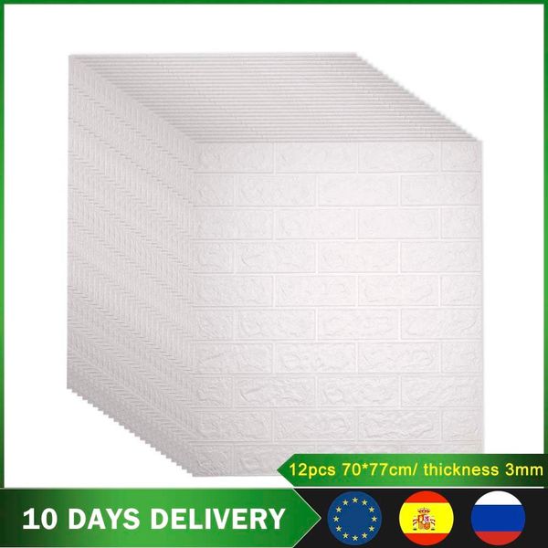 12pcs 70*77cm diy self adhesive 3d wall stickers bedroom waterproof foam brick room wallpaper decor living wall sticker for kids 1007
12pcs 70*77cm diy self adhesive 3d wall stickers bedroom waterproof foam brick room wallpaper decor living wall sticker for kids 1007