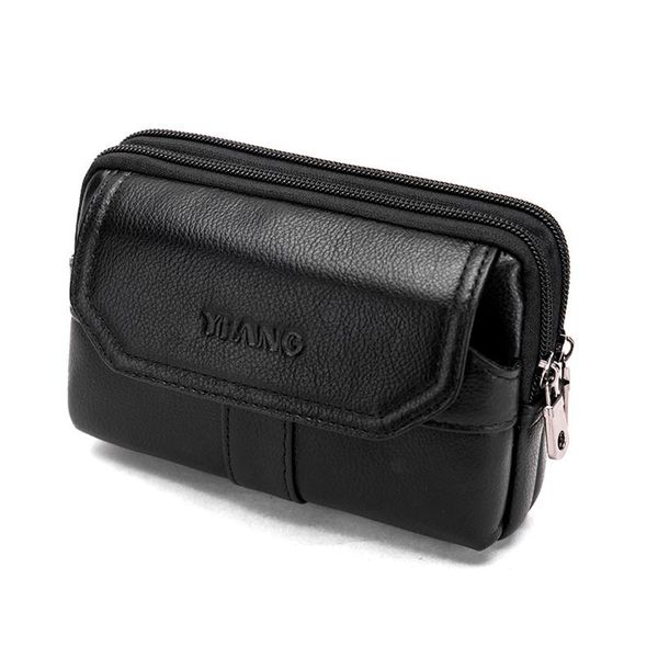 genuine leather men's belt bag male designer hip fanny pack biker phone money belt pocket buisness small men's black waist bags
genuine leather men's belt bag male designer hip fanny pack biker phone money belt pocket buisness small men's black waist bags
