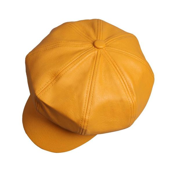 beilei octagonal hat british autumn and winter beilei pu leather painter cap solid color korean simple b848, Blue;gray
beilei octagonal hat british autumn and winter beilei pu leather painter cap solid color korean simple b848, Blue;gray