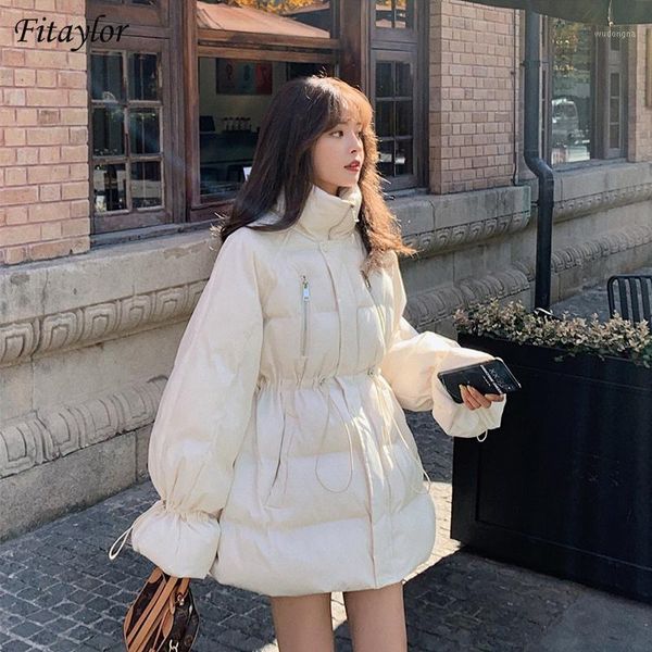fitaylor 2020 winter women thick warm stand collar 90% white duck down parkas flared sleeve loose windproof snow jacket outwear1, Black
fitaylor 2020 winter women thick warm stand collar 90% white duck down parkas flared sleeve loose windproof snow jacket outwear1, Black