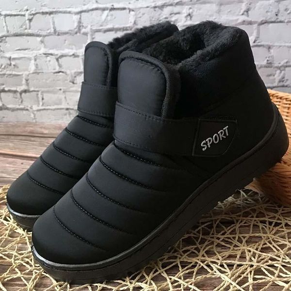winter women ankle boots casual women's shoes keep warm female platform boots hook & loop style shoes woman zapato decoraciones, Black
winter women ankle boots casual women's shoes keep warm female platform boots hook & loop style shoes woman zapato decoraciones, Black