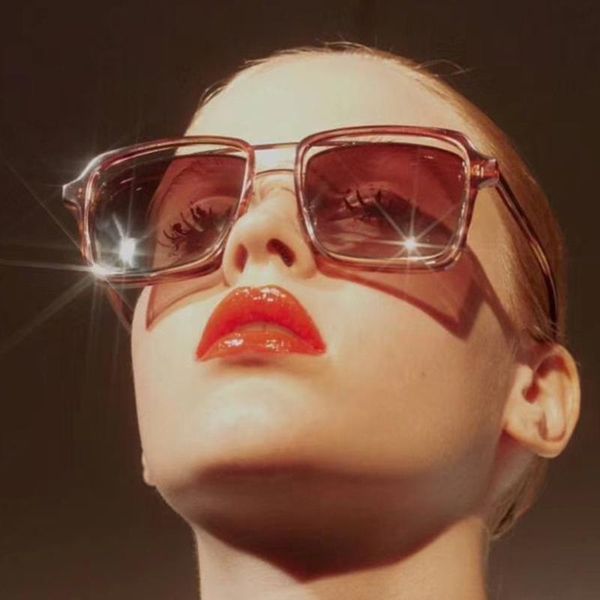sunglasses 2021 transparent square women luxury net red vintage flat mirror fashion big frame sunglasse, White;black
sunglasses 2021 transparent square women luxury net red vintage flat mirror fashion big frame sunglasse, White;black