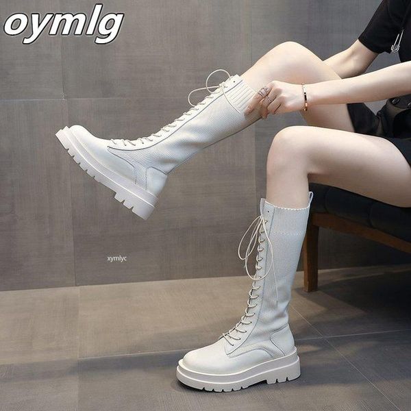 2020 новых женщин кожи высокого качества boots осень зима мода гольфы зашнуровать противоскользящим wearable удобные теплые ботинки, Black
2020 новых женщин кожи высокого качества boots осень зима мода гольфы зашнуровать противоскользящим wearable удобные теплые ботинки, Black