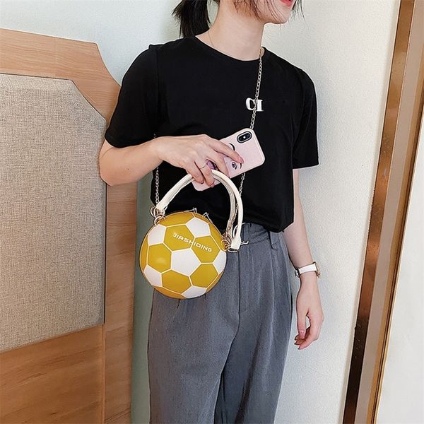 fun fashion football design round women purses and handbags crossbody bag female shoulder bag new leather chain bag
fun fashion football design round women purses and handbags crossbody bag female shoulder bag new leather chain bag