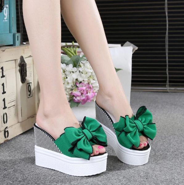 2020 bowknot women sandals summer platform sandals high heels sandal wedge shoes women ladies high 11cm plataforma beach shoes y200702, Black
2020 bowknot women sandals summer platform sandals high heels sandal wedge shoes women ladies high 11cm plataforma beach shoes y200702, Black