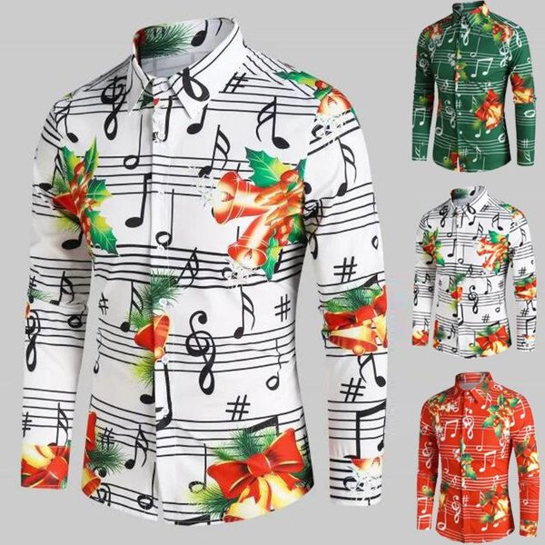 shirt men's casual music printed chrismate slim fit long sleeve shirt blouse men 2020 new men clothes camisa masculina, White;black
shirt men's casual music printed chrismate slim fit long sleeve shirt blouse men 2020 new men clothes camisa masculina, White;black
