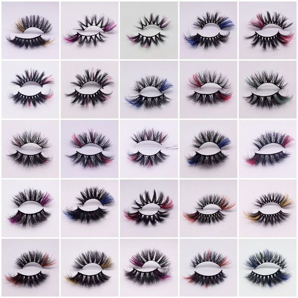 colored 25mm 3d mink eyelashes 39 styles dramatic fluffy volume false eyelash highlight on the end cosplay costumes full strip lashes
colored 25mm 3d mink eyelashes 39 styles dramatic fluffy volume false eyelash highlight on the end cosplay costumes full strip lashes