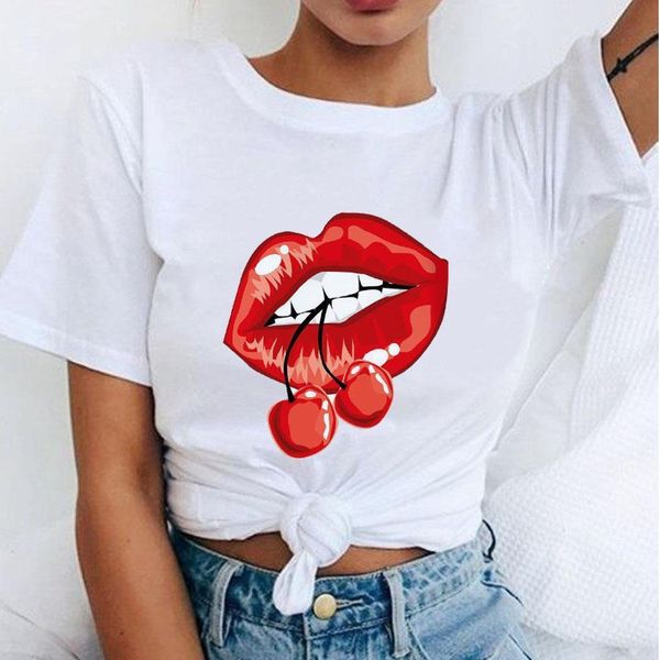 women red mouth lip print t shirts base short sleeve women tshirt harajuku white tee sweet girls o-neck shirt
women red mouth lip print t shirts base short sleeve women tshirt harajuku white tee sweet girls o-neck shirt