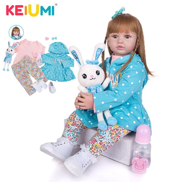 keiumi 24 inch fashion reborn baby dolls cloth body wig hair baby girl new design dolls gifts for children and you lover 1011
keiumi 24 inch fashion reborn baby dolls cloth body wig hair baby girl new design dolls gifts for children and you lover 1011