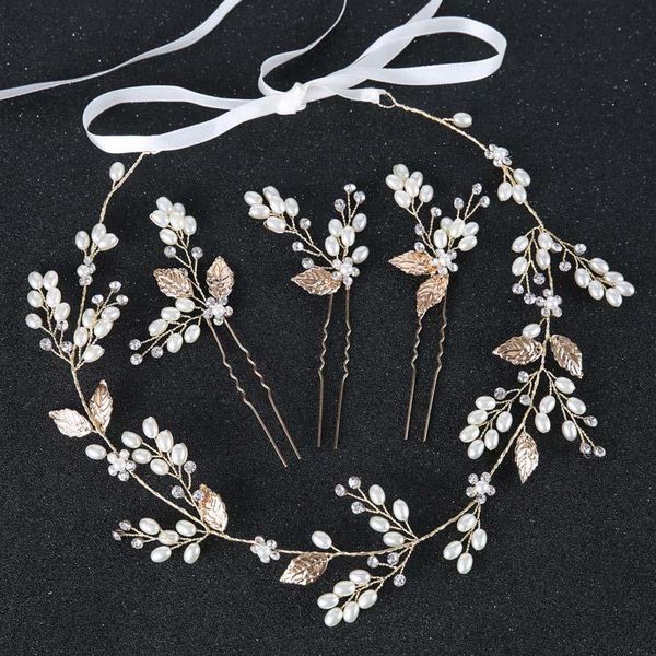 hair jewelry for women gold leaf white pearl flower hairband bridal wedding hairpins tiara and crown headdress head band jewelry, Golden;silver
hair jewelry for women gold leaf white pearl flower hairband bridal wedding hairpins tiara and crown headdress head band jewelry, Golden;silver