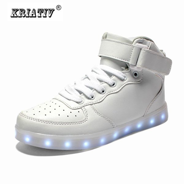 size 25-44 kriativ usb luminous tenis slippers kids lights up shoes led sneakers glowing, Black
size 25-44 kriativ usb luminous tenis slippers kids lights up shoes led sneakers glowing, Black