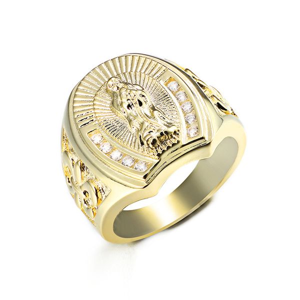 european and american new virgin mary ring customized wholesale 925 silver zircon personalized hip hop ring jewelry, Golden;silver
european and american new virgin mary ring customized wholesale 925 silver zircon personalized hip hop ring jewelry, Golden;silver