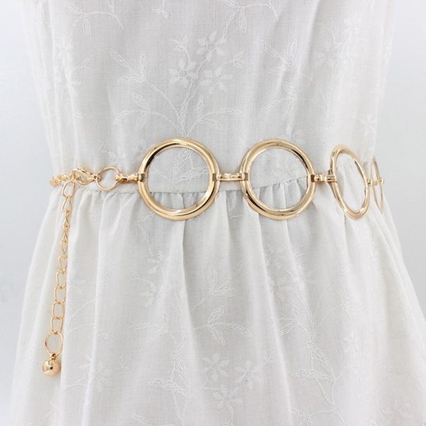 women's elegant belt temperament slim waist belt dress decoration fashion elegant metal big ring, Black;brown
women's elegant belt temperament slim waist belt dress decoration fashion elegant metal big ring, Black;brown