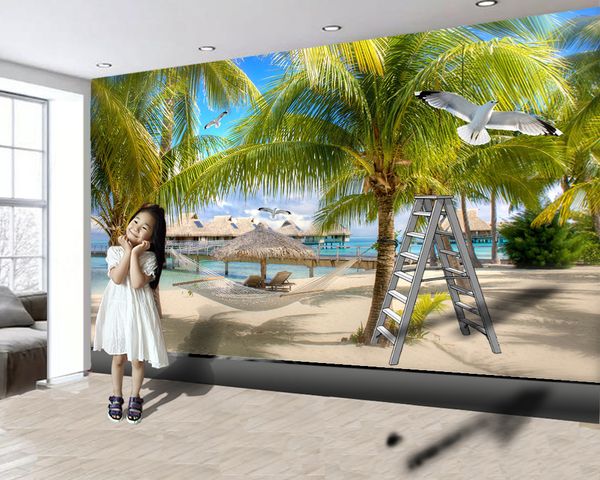классический 3d обои современные фотообои 3d обои романтическая кокосовое гамак на декорации моря декоративный шелк 3d обои mural
классический 3d обои современные фотообои 3d обои романтическая кокосовое гамак на декорации моря декоративный шелк 3d обои mural