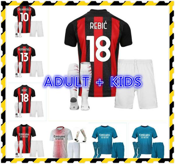 ibrahimovic ac milan soccer jerseys calhanoglu 20 21 rebic theo paqueta football shirt romagnoli jersey kids kit, Black;yellow
ibrahimovic ac milan soccer jerseys calhanoglu 20 21 rebic theo paqueta football shirt romagnoli jersey kids kit, Black;yellow